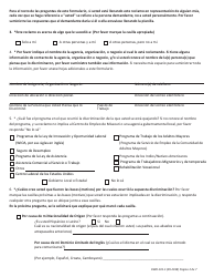 Formulario DWD-101-S Formulario De Informacion De Reclamos (Cif, Por Sus Siglas En Ingles) - Missouri (Spanish), Page 2
