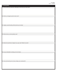 Form 8401 Employment First Uniform Assessment - Texas, Page 3