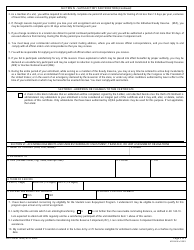 DA Form 7249 Certificate and Acknowledgment of Service Requirements and Methods of Fulfillment for Individuals Enlisting or Transferring Into Units of the Army National Guard Upon REFRAD/Discharge From Active Army Service, Page 2