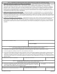 DA Form 597 Army Senior Reserve Officers&#039; Training Corps (Rotc) Nonscholarship Cadet Contract, Page 4
