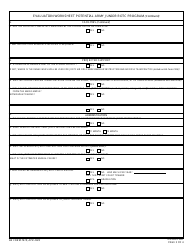 DA Form 7410 Evaluation Worksheet Potential Army Junior Rotc Program, Page 3