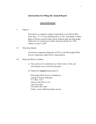 Wireless Eligible Telecommunications Carrier (Etc) Annual Report - Mississippi, Page 2