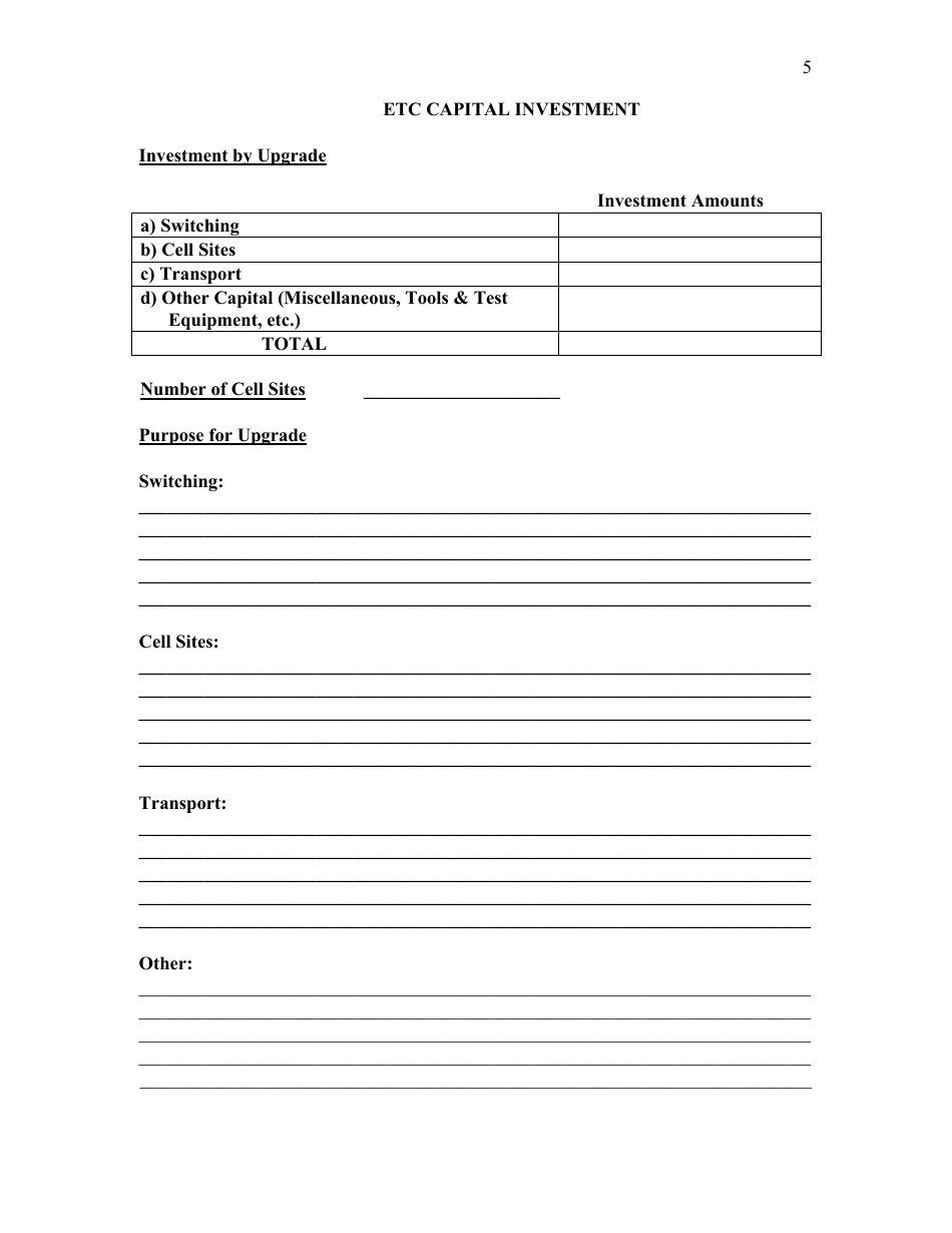 Wireless Eligible Telecommunications Carrier (Etc) Annual Report - Mississippi, Page 6