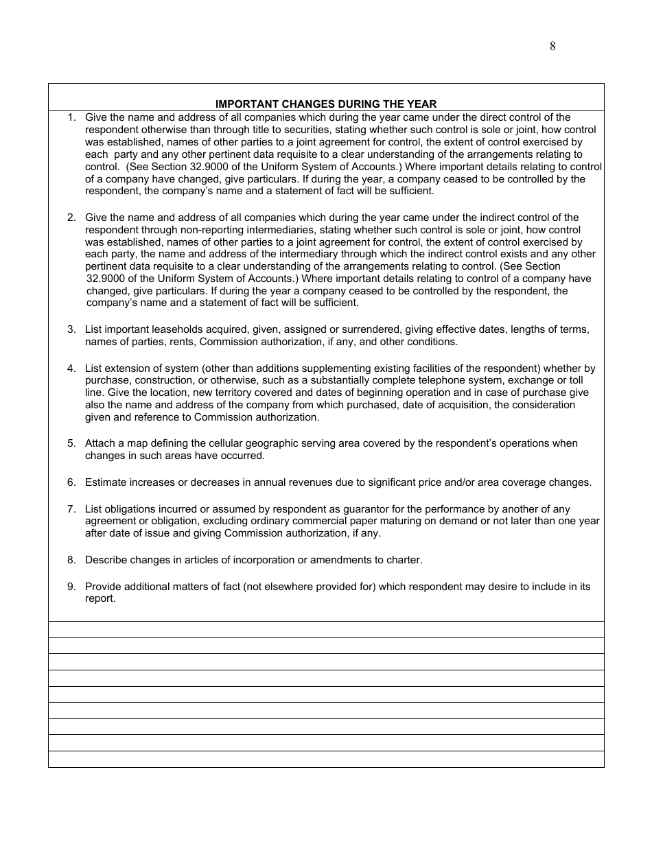 Wireless Eligible Telecommunications Carrier (Etc) Annual Report - Mississippi, Page 9