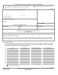 Form RI-PR016 Probate Investigators Referral Report (Confidential) - County of Riverside, California