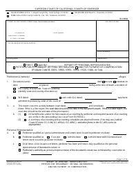 Document preview: Form RI-PR006 Report of Personal Representativ E; Petition for Preliminary or Final Distribution and for Payment of Compensation - County of Riverside, California