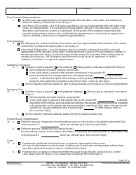 Form RI-PR006 Report of Personal Representativ E; Petition for Preliminary or Final Distribution and for Payment of Compensation - County of Riverside, California, Page 7