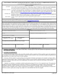 Document preview: DA Form 597-4 Educational Assistance Program for Military Junior College (Mjc) Commissioned Officers