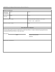 Form CAND89B Subpoena to Produce Documents or Objects in a Criminal Case - California, Page 2