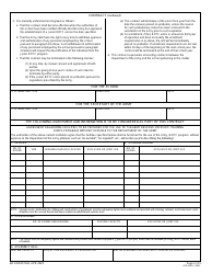 DA Form 3126 Application and Contract for Establishment of a Junior Reserve Officers&#039; Training Corps Unit, Page 2