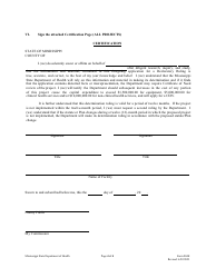 Form 804E Appendix D Determination of Reviewability Application Form - Mississippi, Page 4