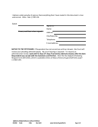 Form DIV410 Affidavit of Default (Without Children) - Minnesota, Page 2