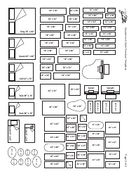 Quarter-Inch Scale Furniture Templates - Fairy Godmother ...