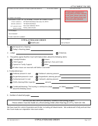 Document preview: Form FM-1083 Stipulation and Order - County of Santa Clara, California