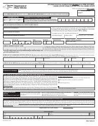 Form MV-44NCFC Application for Name Change Only on Standard Permit, Driver License or Non-driver Id Card - New York (French Creole)