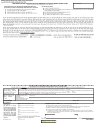 Form MV-44NCFC Application for Name Change Only on Standard Permit, Driver License or Non-driver Id Card - New York (French Creole), Page 3
