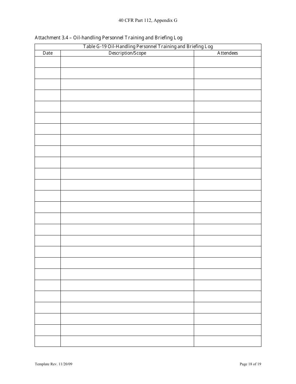 Appendix G Tier I Qualified Facility Spcc Plan - City and County of San Francisco, California, Page 18