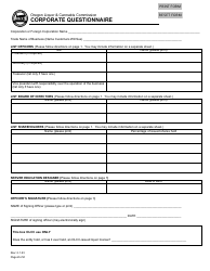 Change From Individual Licensee to Corporation - Oregon, Page 4