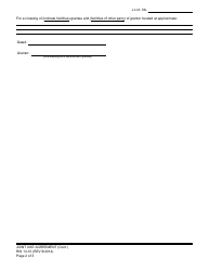 Form RW13-10 Joint Use Agreement - Central Valley Project - California, Page 2
