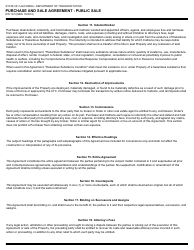 Form RW16-5 Purchase and Sale Agreement - Public Sale - California, Page 3