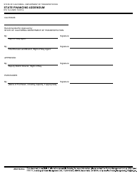 Form RW16-6 State Financing Addendum - California, Page 2
