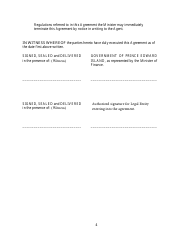 Wholesaler Agency Agreement - Prince Edward Island, Canada, Page 4