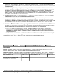 Form HHS-990-1 Hhs Workplace Flexibilities Agreement for Employees Covered by the National Treasury Employees Union Collective Bargaining Agreement, Page 4