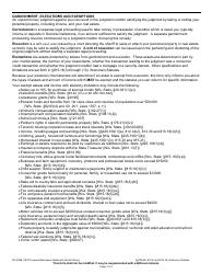 Form SC-506B Financial Disclosure Statement (Small Claims) - Wisconsin, Page 3