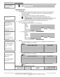 Form FA-4160VA Findings of Fact, Conclusions of Law, and Judgment With Minor Children - Wisconsin, Page 2