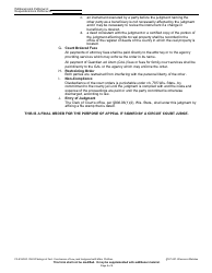 Form FA-4160VA Findings of Fact, Conclusions of Law, and Judgment With Minor Children - Wisconsin, Page 8