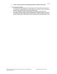 Form DBPR COSMO1 Application for Initial License Based on Florida Education - Florida, Page 5