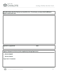 Zoning Citation Review Form - City of Charlotte, North Carolina, Page 2