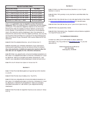 Form SF-900 (State Form 49877) Consolidated Special Fuel Monthly Tax Return - Indiana, Page 4