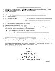 Solicitud De Licencia Para Guarderias - Nebraska (Spanish), Page 4