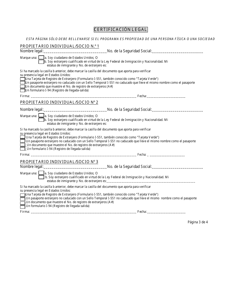 Solicitud De Licencia Para Guarderias - Nebraska (Spanish), Page 5