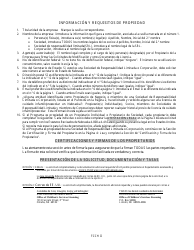 Solicitud De Licencia De Guarderia Familiar Ii - Nebraska (Spanish), Page 2