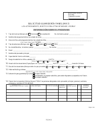 Solicitud De Licencia De Guarderia Familiar Ii - Nebraska (Spanish), Page 3
