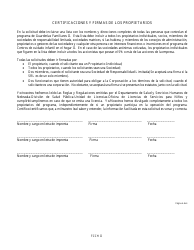 Solicitud De Licencia De Guarderia Familiar Ii - Nebraska (Spanish), Page 6