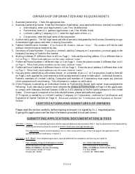 Application for a Family Child Care Home II License - Nebraska, Page 2