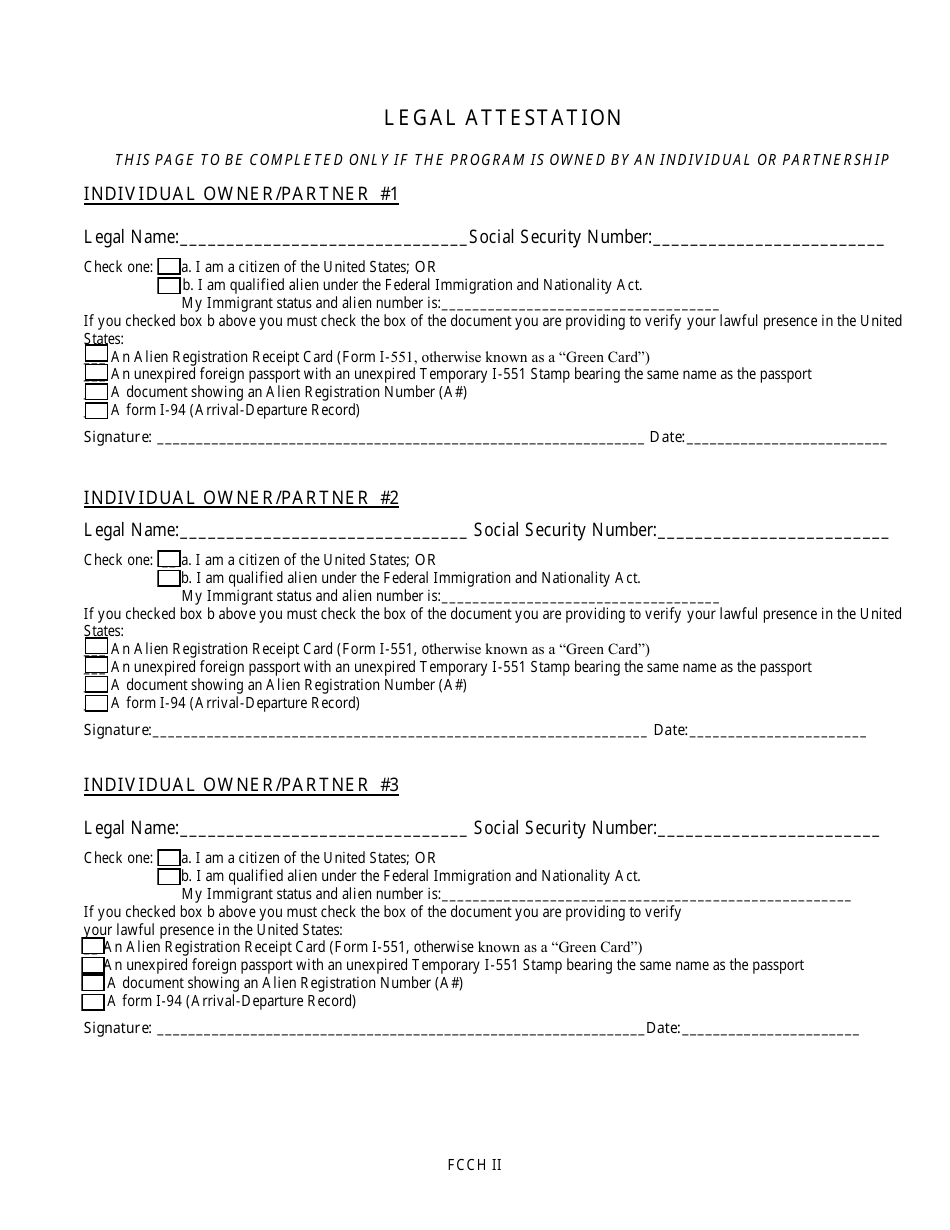 Application for a Family Child Care Home II License - Nebraska, Page 5