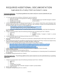 Application for a Family Child Care Home II License - Nebraska, Page 7
