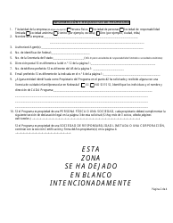 Solicitud De Licencia Preescolar - Nebraska (Spanish), Page 4