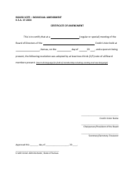 Document preview: Board Vote - Individual Amendment - Kansas