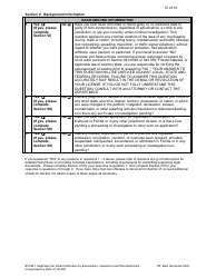Form DBPR BCAIB1 Application for Initial Certification by Examination or Endorsement - Inspectors and Plans Examiners - Florida, Page 11