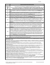 Form DBPR BCAIB1 Application for Initial Certification by Examination or Endorsement - Inspectors and Plans Examiners - Florida, Page 6