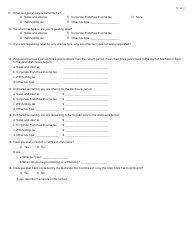 Form TC-43 Voluntary Disclosure Program Application - Utah, Page 2