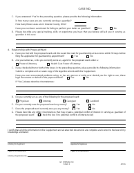 GC Form 66.1-B Applicant&#039;s Supplemental Information Form - Greene County, Ohio, Page 2