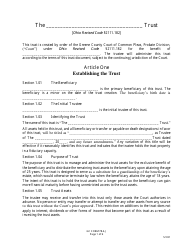 GC Form 78.4-J Trust Agreement - Greene County, Ohio