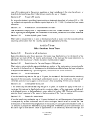 GC Form 78.4-J Trust Agreement - Greene County, Ohio, Page 3