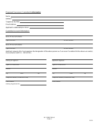 GC Form 104.6-A Application to Approve Designation of Successor Custodian - Greene County, Ohio, Page 2